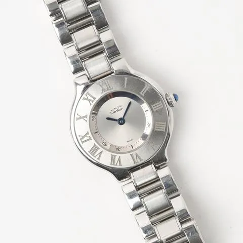 Cartier 21 Must de Cartier 1340 28mm Silver Silver