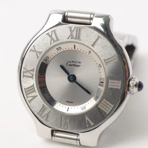 Cartier 21 Must de Cartier 1340 28mm Silver Silver 2