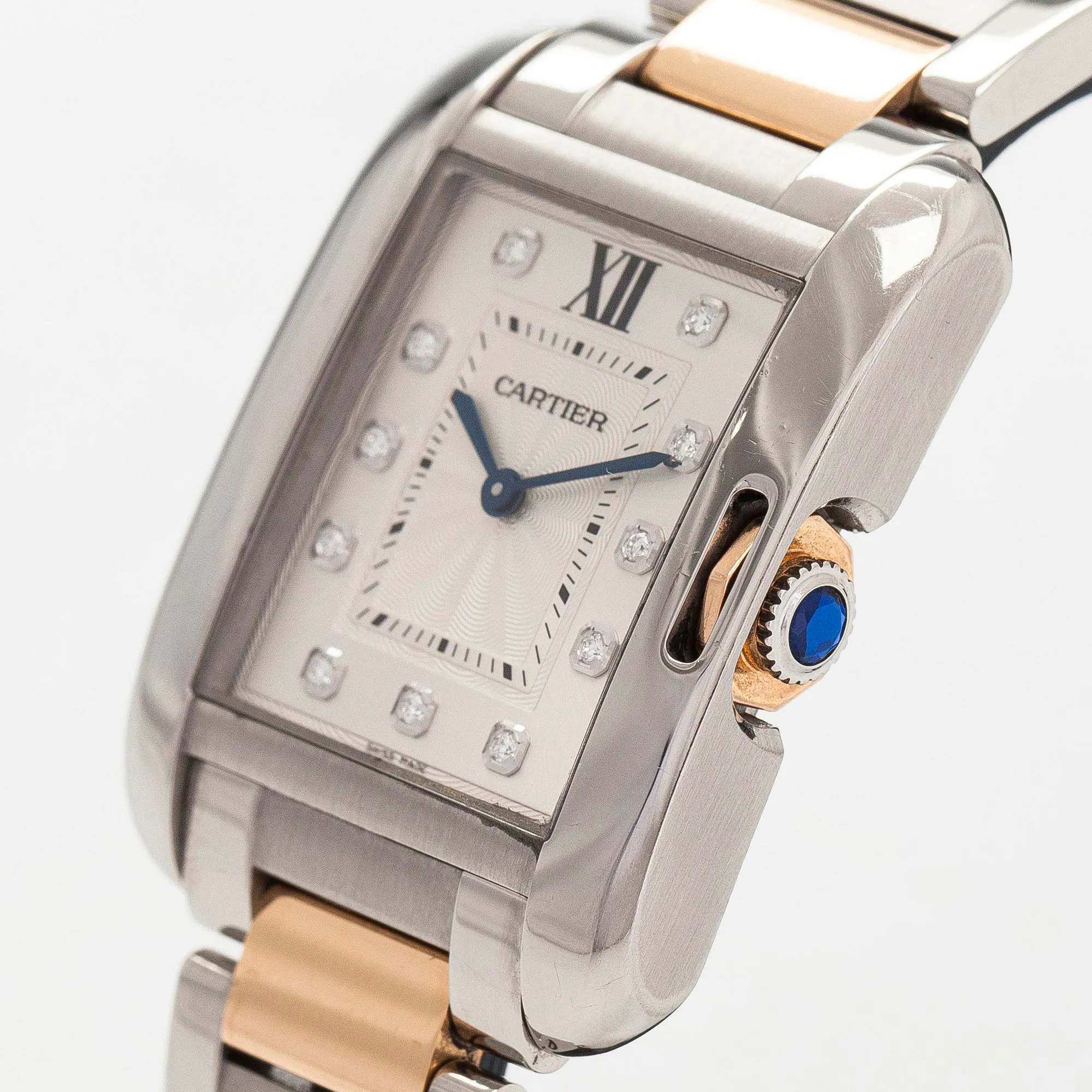 Cartier Tank Anglaise WT100032 26mm Rose gold and Stainless steel 1