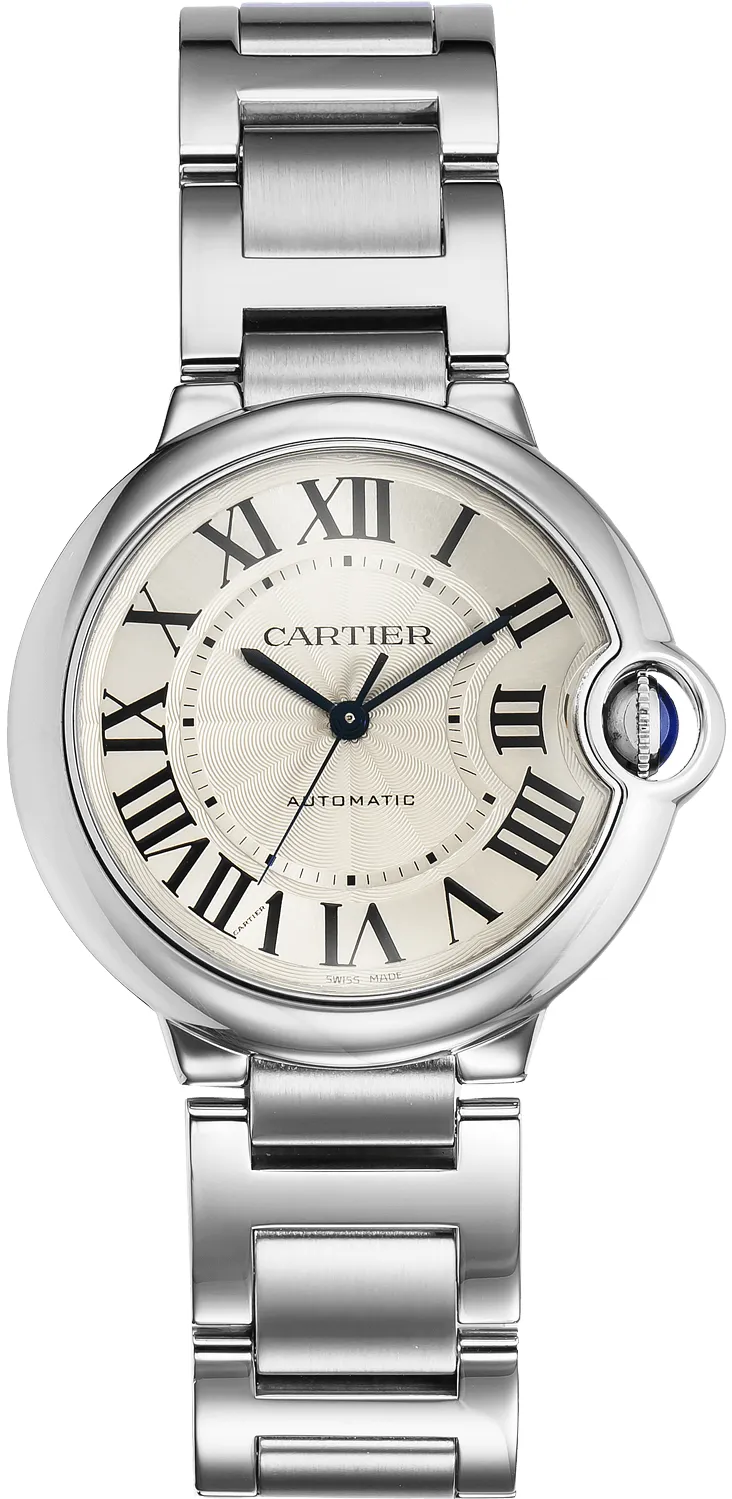 Cartier Ballon Bleu W6920046 36mm Stainless steel White