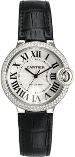 Cartier Ballon Bleu WE900651 White gold Silver