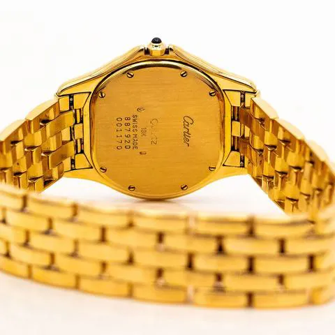 Cartier Cougar 887904 33mm Yellow gold Champagne 3