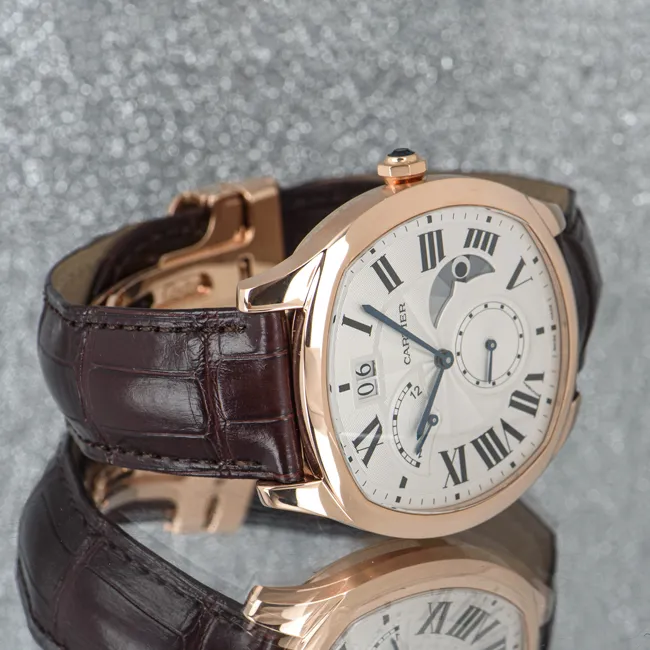 Cartier Drive de Cartier WGNM0005 41mm Rose gold Silver 8