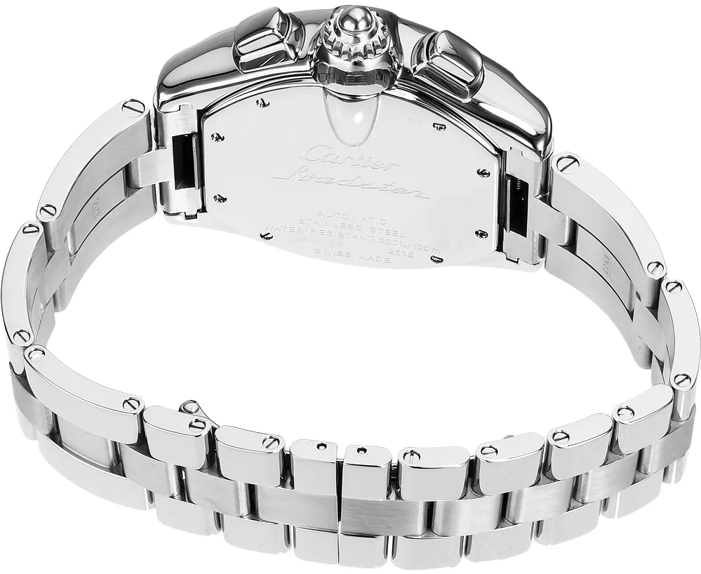 Cartier Roadster W62006X6 38mm Stainless steel Silver Gray 2