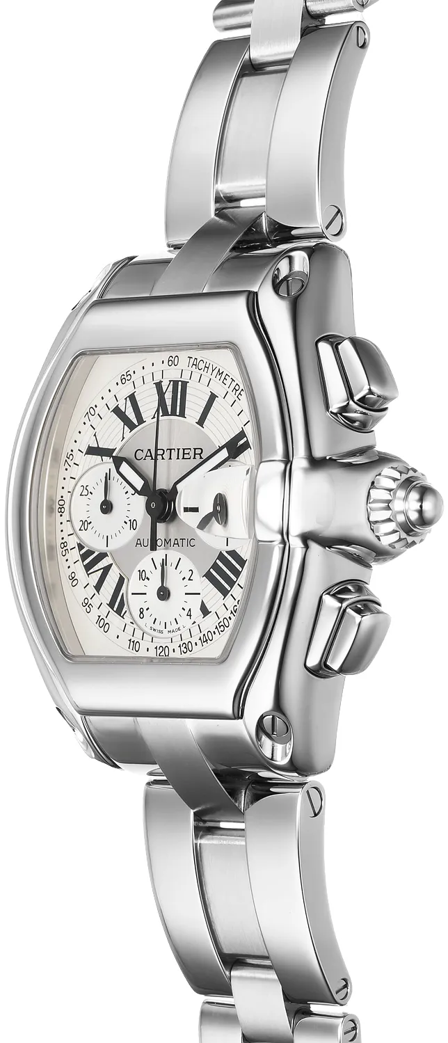 Cartier Roadster W62006X6 38mm Stainless steel Silver 1