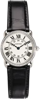 Cartier Ronde Louis Cartier WR000251 White gold Silver