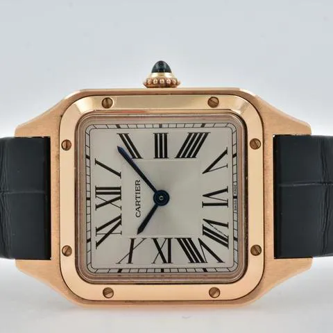 Cartier Santos Dumont WGSA0022 38mm Rose gold Silver