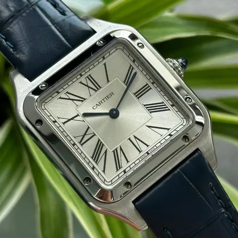 Cartier Santos Dumont WSSA0022 43.5mm Stainless steel Silver