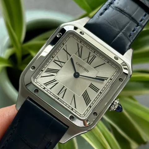 Cartier Santos Dumont WSSA0022 43.5mm Stainless steel Silver 2