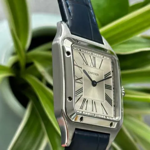 Cartier Santos Dumont WSSA0022 43.5mm Stainless steel Silver 3