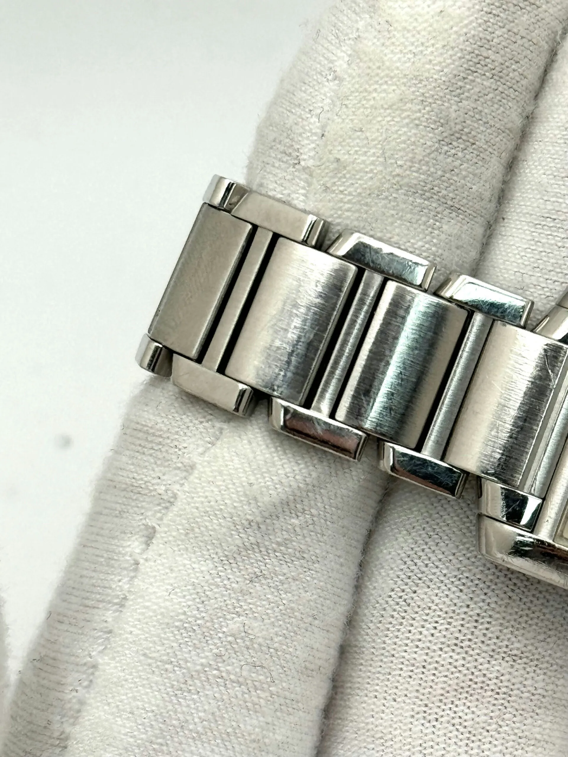 Cartier Tank Française W51008Q3 20mm Stainless steel White 1