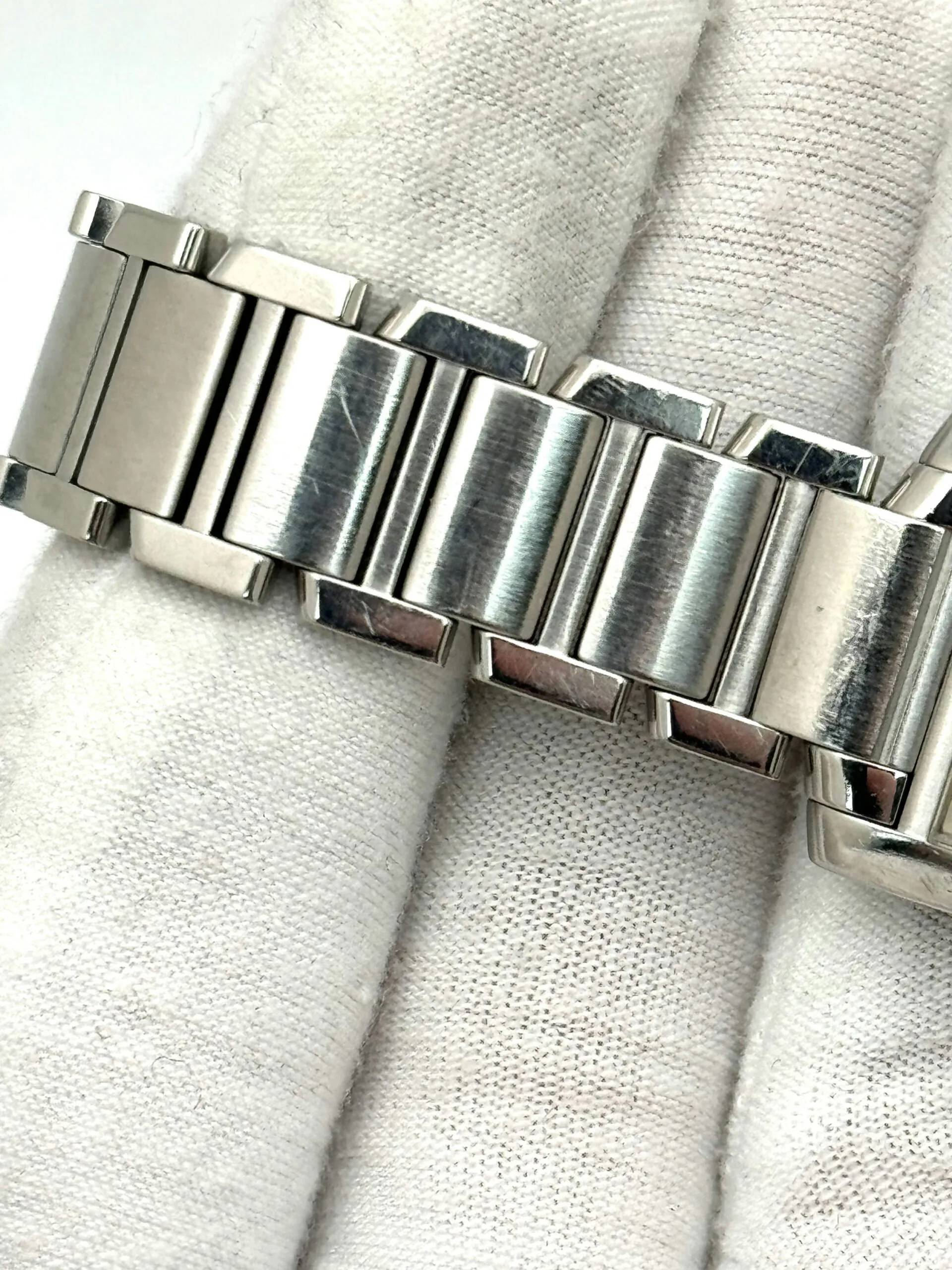 Cartier Tank Française W51008Q3 20mm Stainless steel White 3