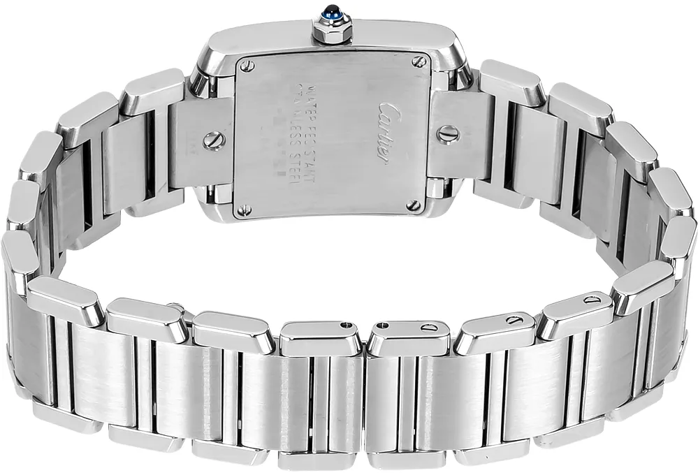 Cartier Tank Française W51008Q3 18mm Stainless steel Silver Gray 2