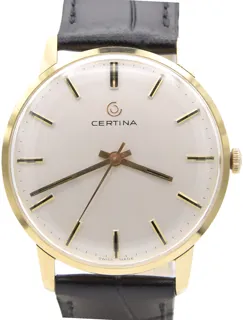 Certina 5210-124 Yellow gold Silver