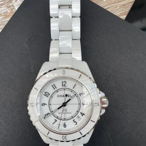 Chanel J12 H5700 38mm White ceramic White 6