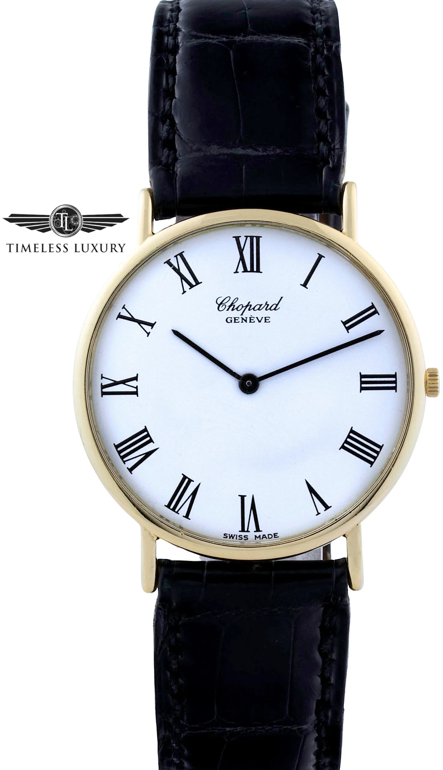 Chopard Classique 32mm Yellow gold and 18k yellow gold White