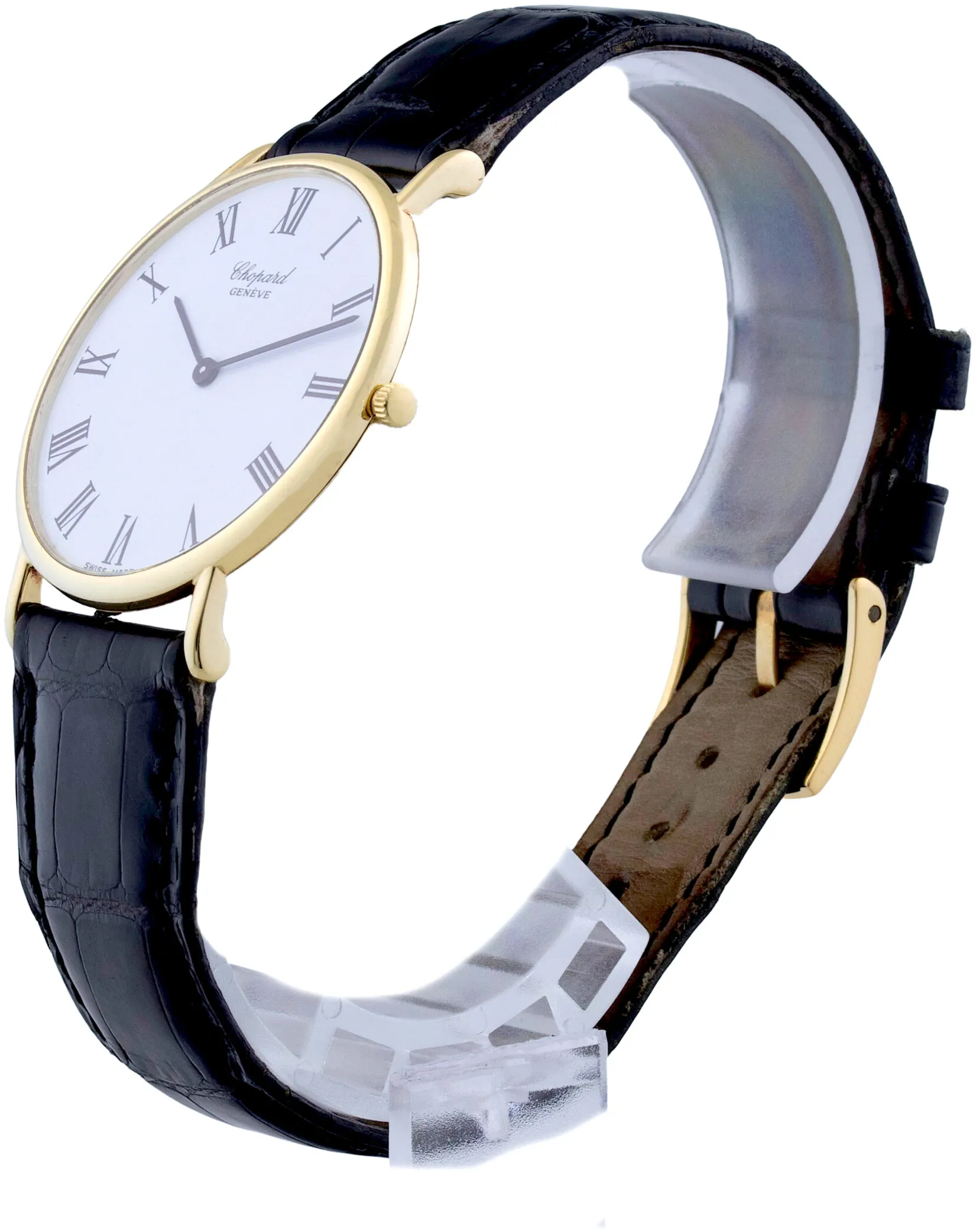 Chopard Classique 32mm Yellow gold and 18k yellow gold White 2