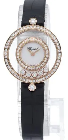 Chopard Happy Diamonds 203957-5208 26mm Yellow gold White 1