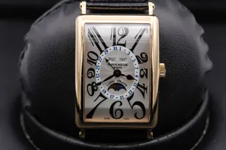 Franck Muller Long Island Master Calendar 1200 MC L Yellow gold Silver