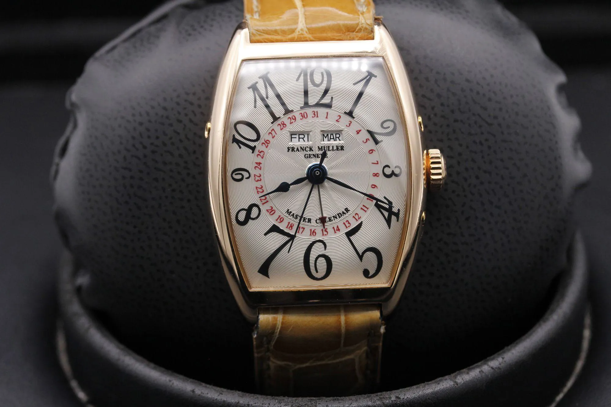 Franck Muller Master Calendar 2852 MC 31mm Yellow gold White