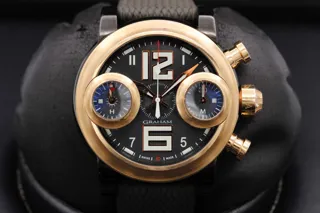 Graham Swordfish 2SWASBR.B21A.K06B 46mm PVD$Rose Gold Black