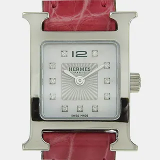 Hermès Heure H HH1.110 Stainless steel Silver