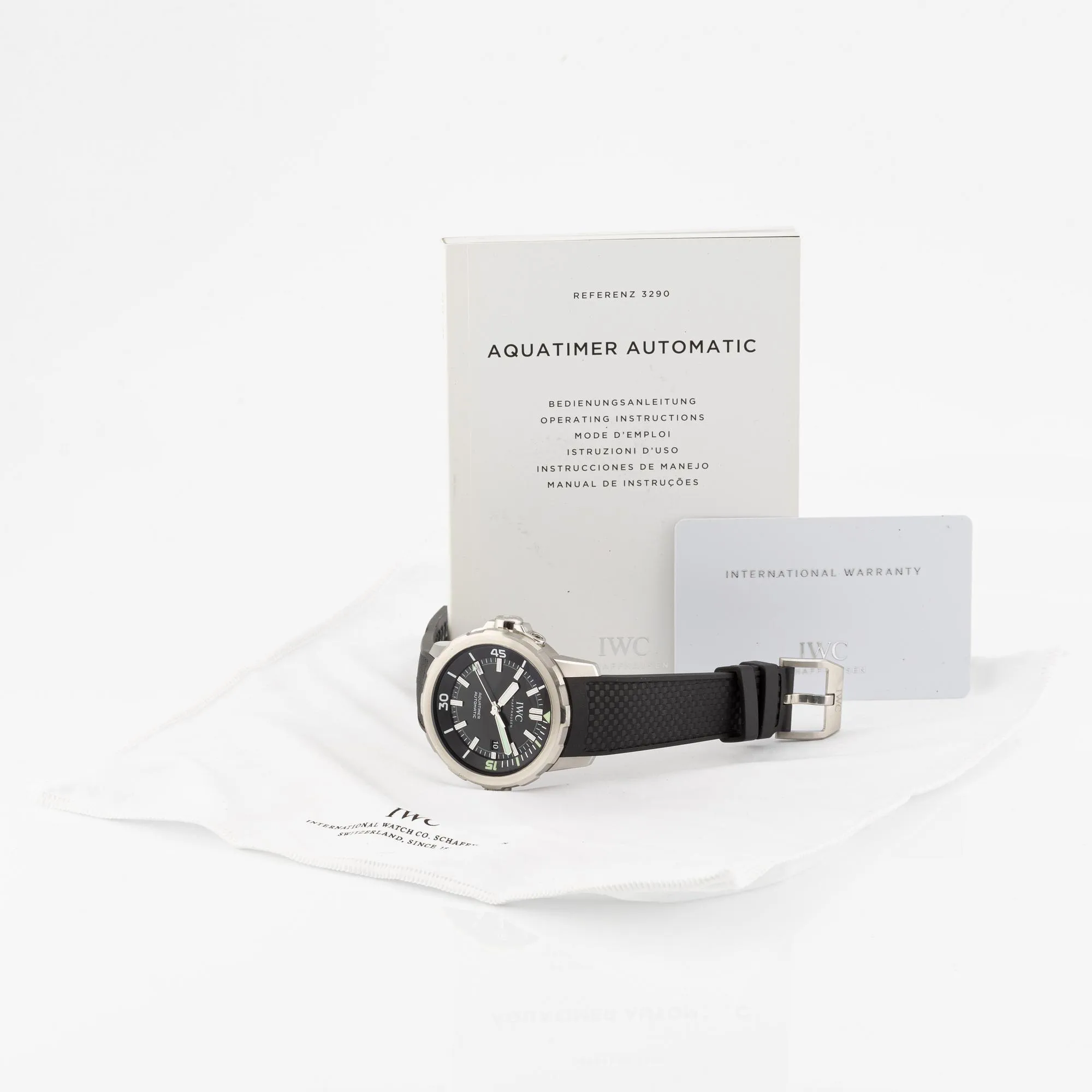 IWC Aquatimer Automatic IW329001 42mm Stainless steel Black 4