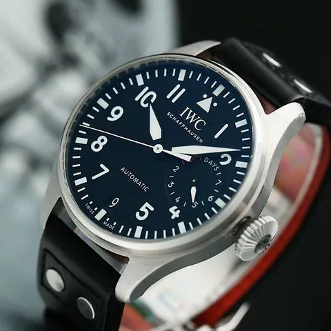 IWC Big Pilot IW501001 46.2mm Stainless steel Black