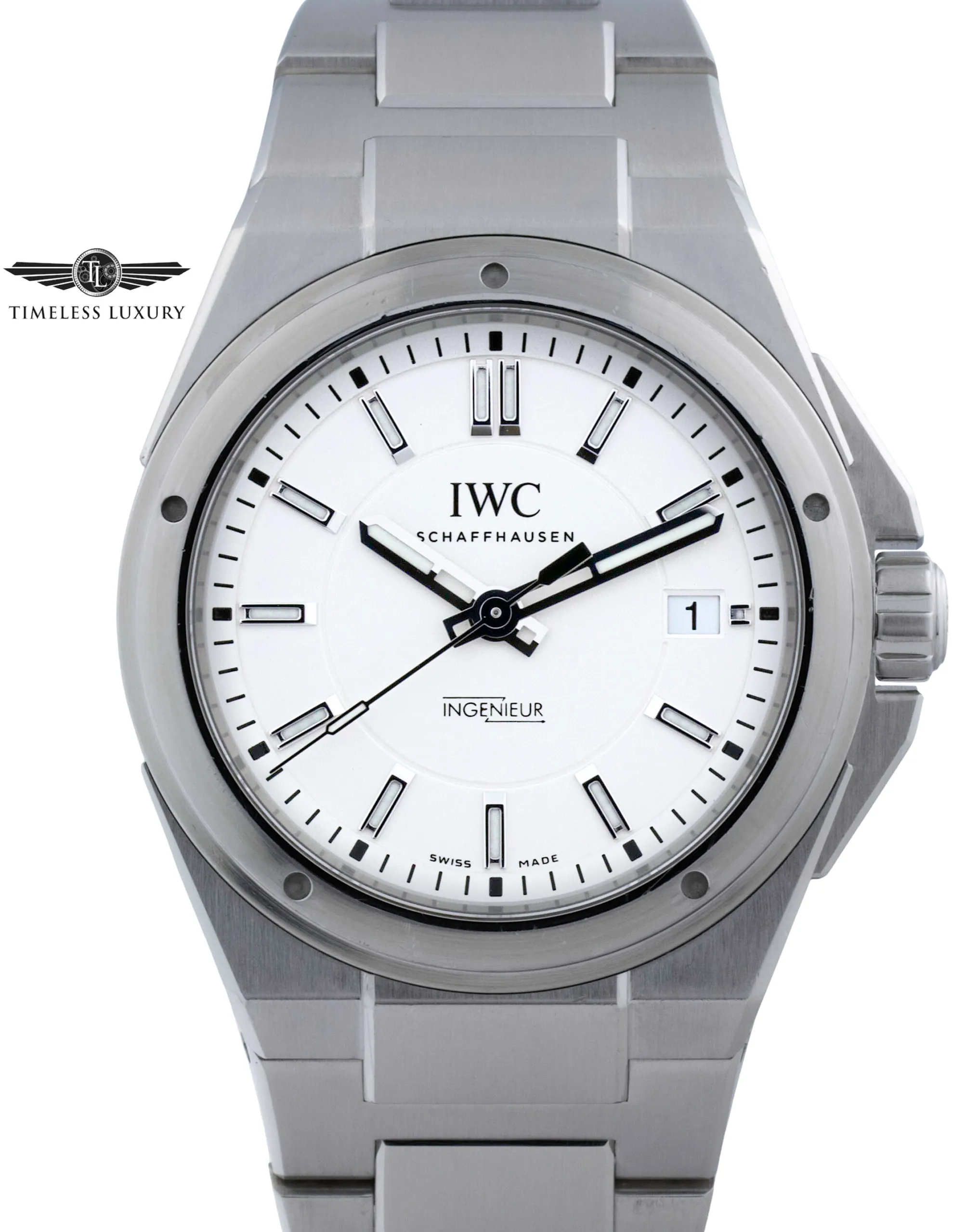 IWC Ingenieur IW323904 40mm Stainless steel Silver