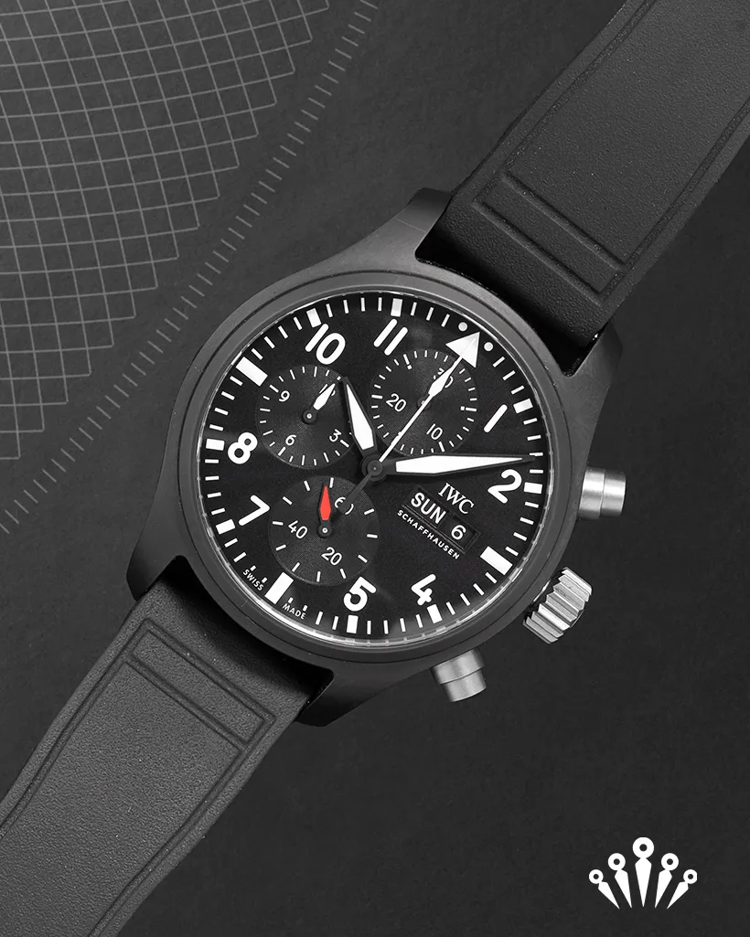 IWC Pilot Chronograph Top Gun IW389401 42mm Ceramic Black