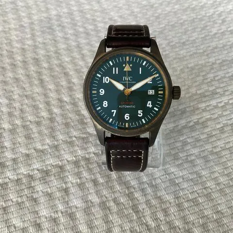 IWC Pilot IW326802 39mm Bronze Green