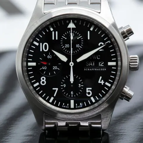 IWC Pilot IW371704 42mm Stainless steel Black