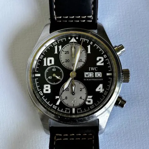 IWC Pilot IW387901 42mm Stainless steel Black