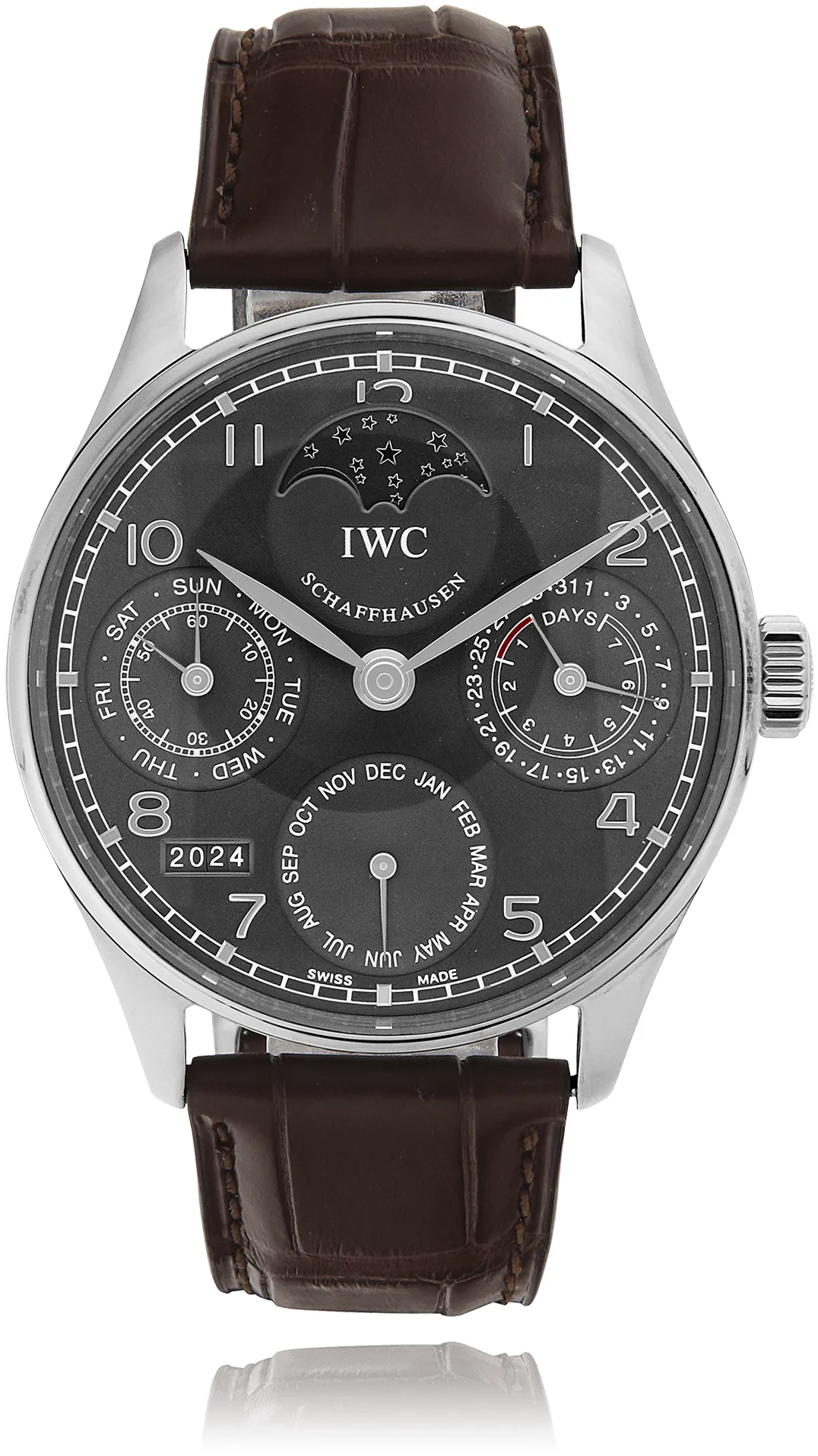 IWC Portugieser IW502218 44mm White gold Gray