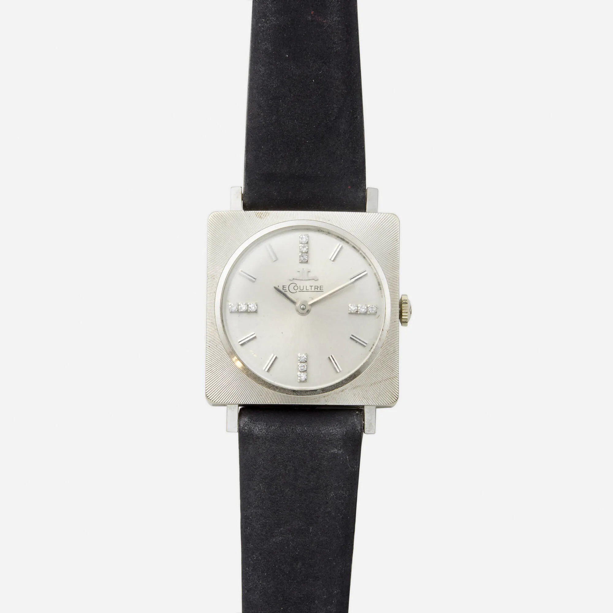 LeCoultre 27mm White gold Silver