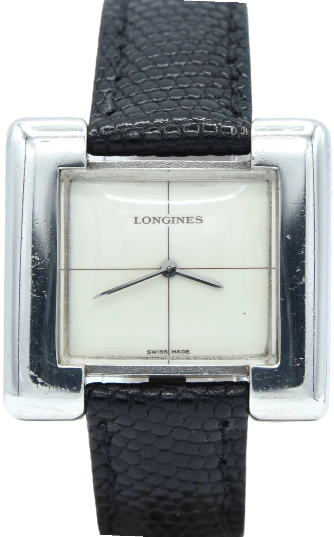 Longines Serge Manzon 5004 30mm Silver White