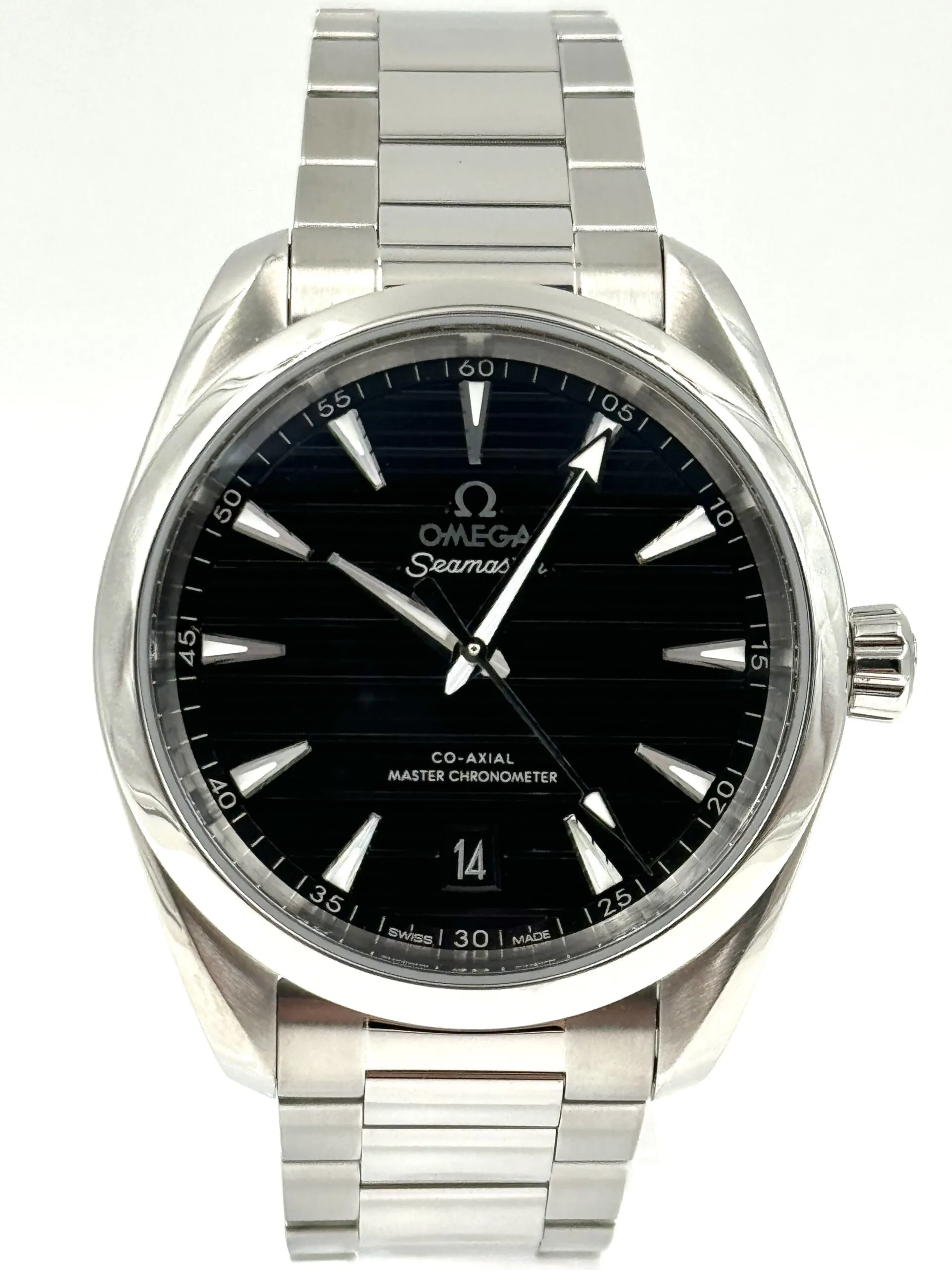 Omega Aqua Terra 220.10.38.20.01.001 38mm Stainless steel Black