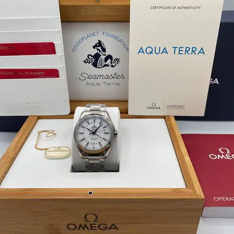 Omega Aqua Terra 231.90.43.22.04.001 43mm Titanium White 13