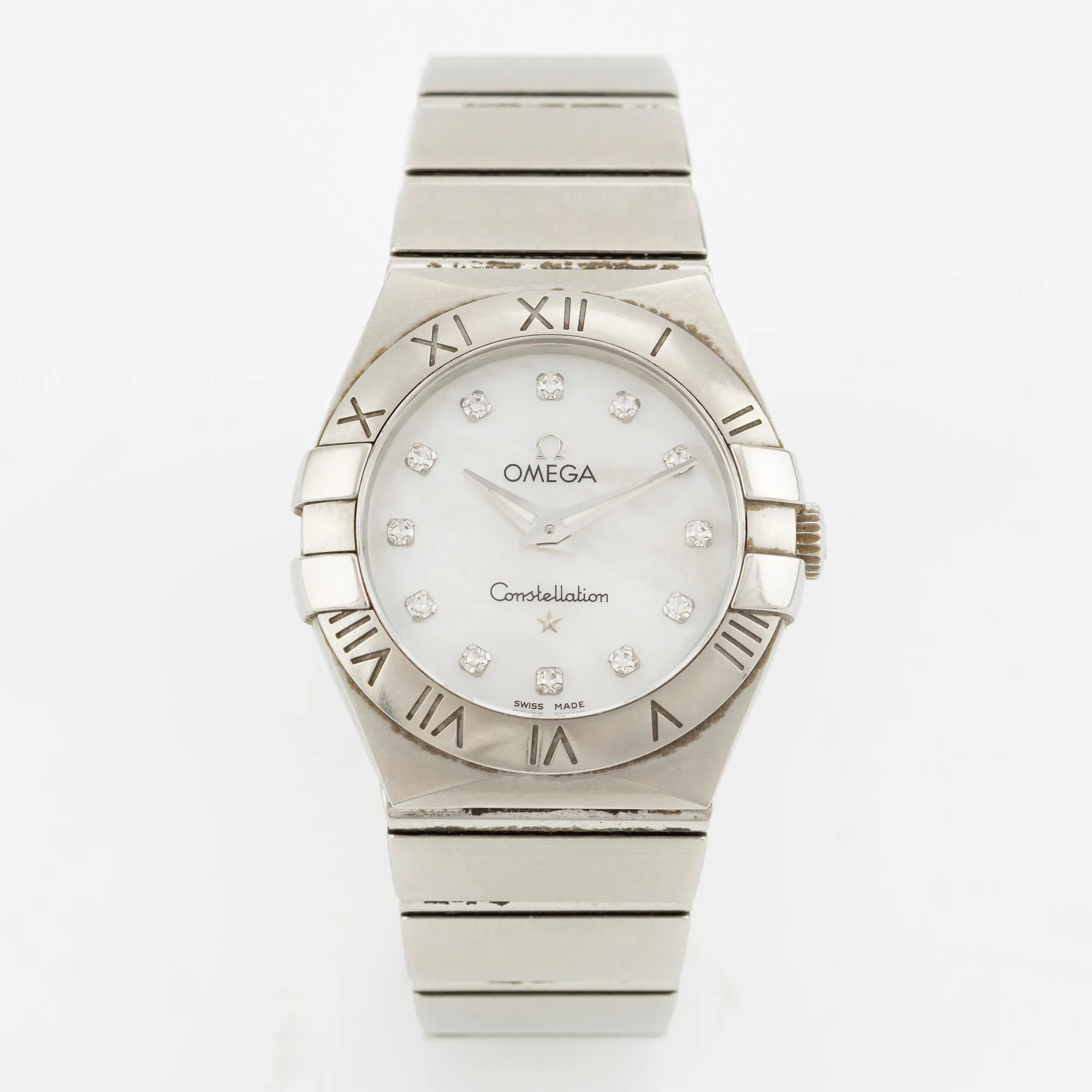 Omega Constellation 123.10.27.60.55.001 27mm Stainless steel Mother-of-pearl