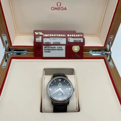 Omega De Ville Prestige 424.13.40.21.01.001 39.5mm Stainless steel Black