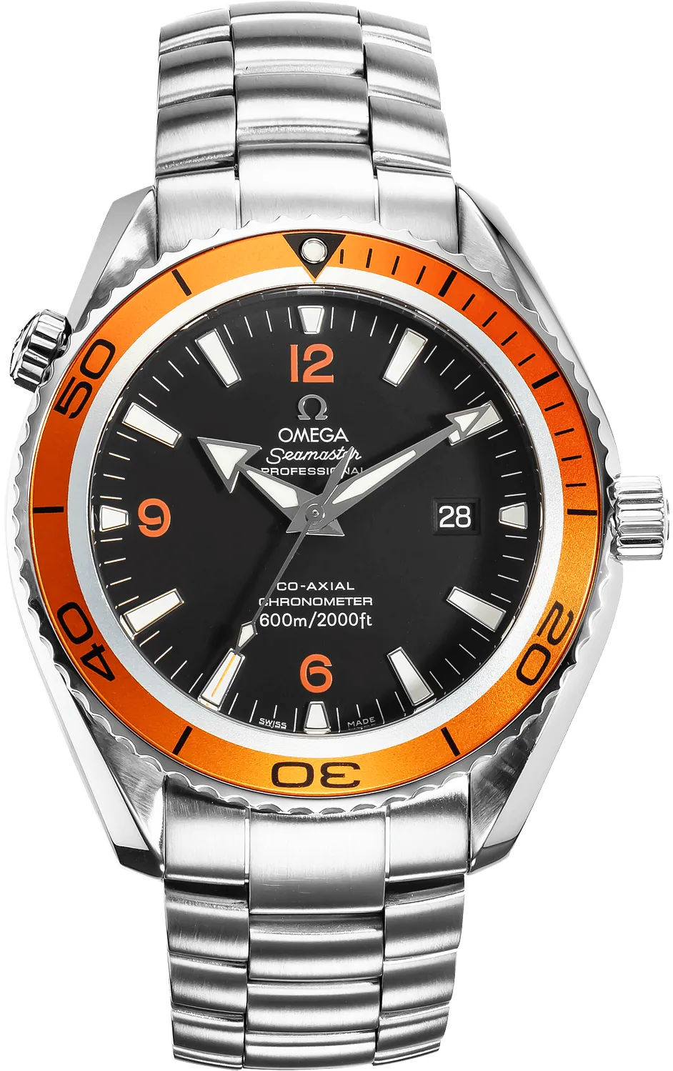 Omega Seamaster Planet Ocean 2208.50.00 46mm Stainless steel Black