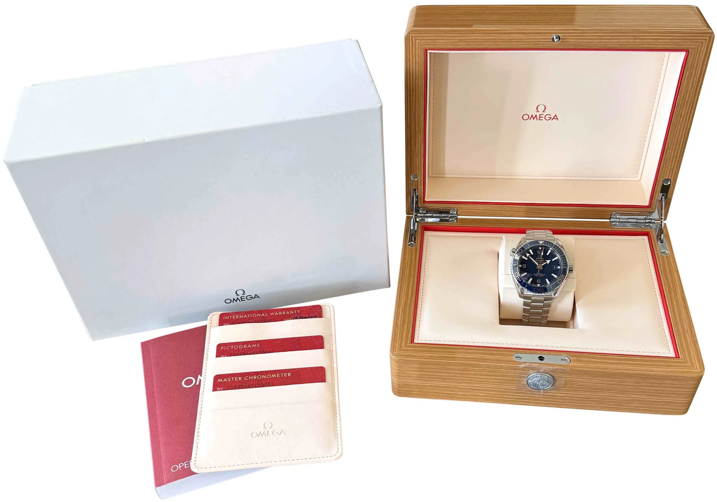 Omega Seamaster Planet Ocean 215.30.44.21.03.001 44mm Stainless steel Blue 5