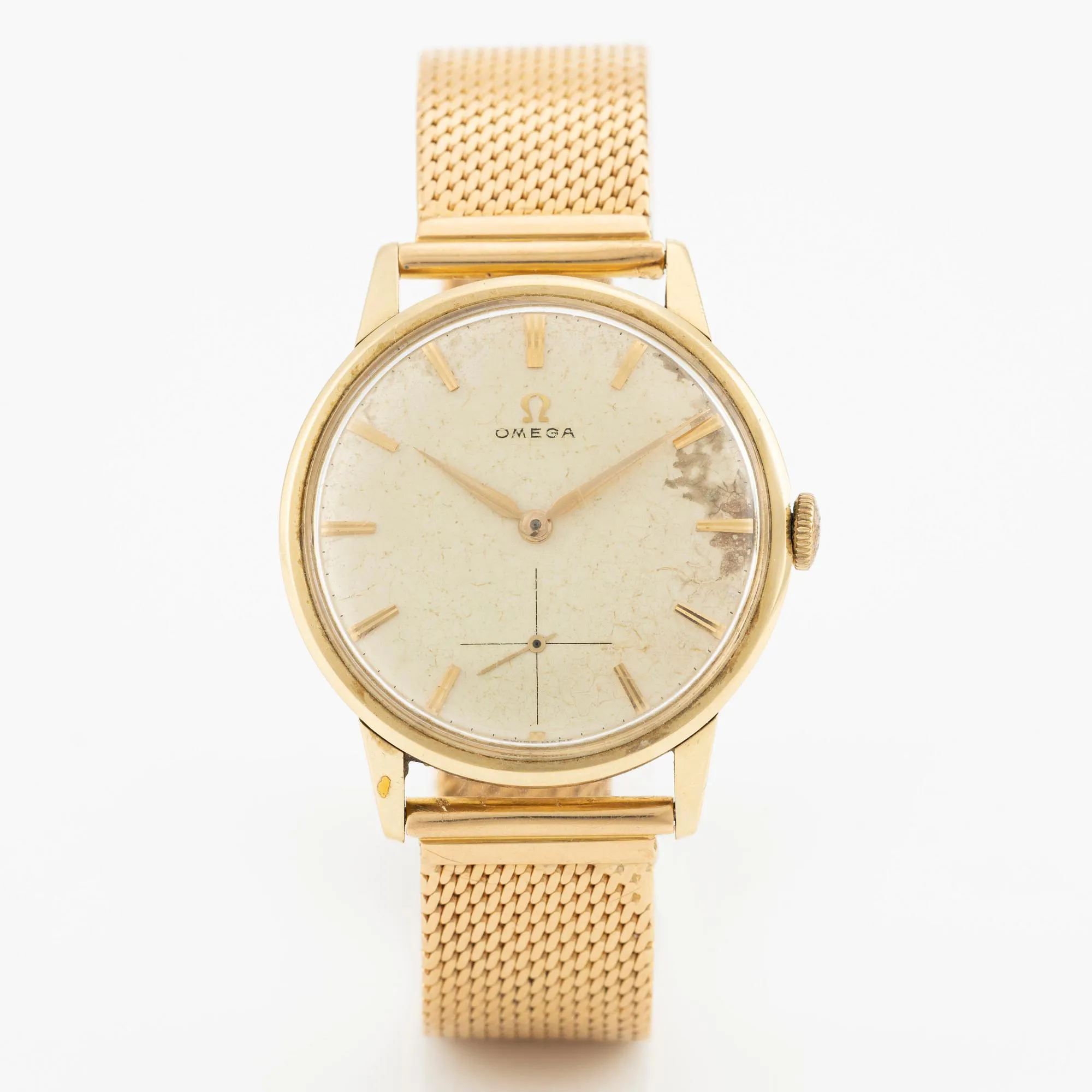 Omega 34mm Yellow gold