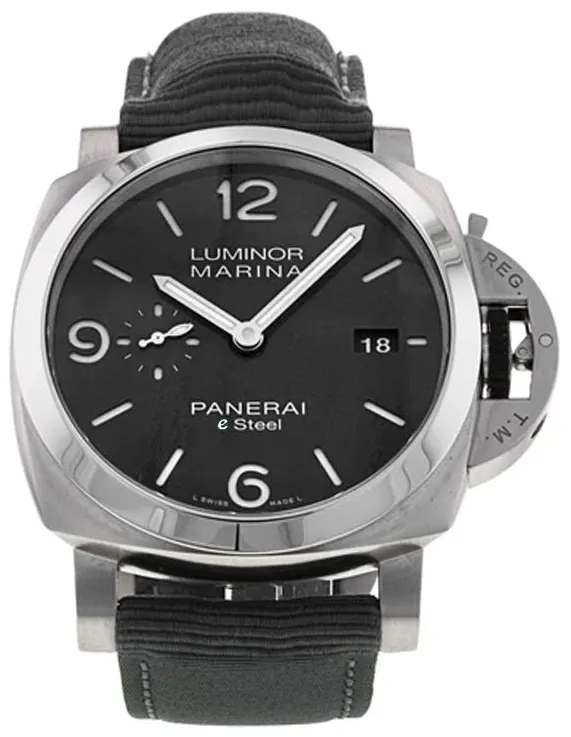 Panerai Luminor 1950 3 Days GMT Power  PAM 01358 44mm Stainless steel Gray