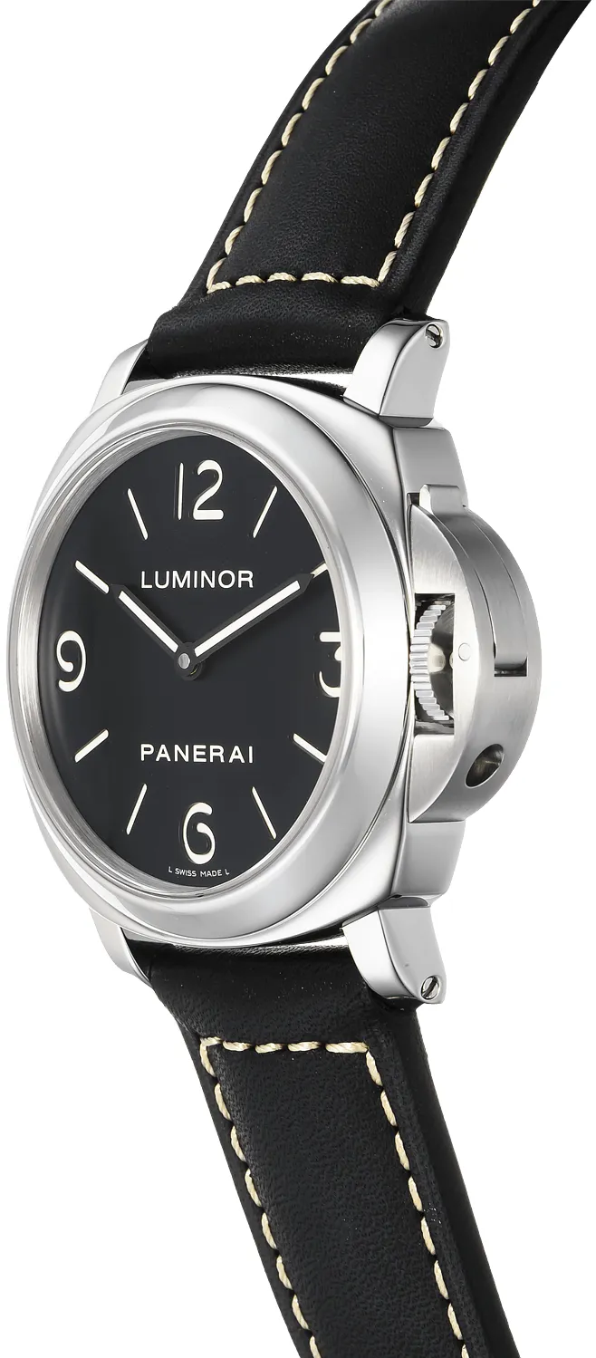 Panerai Luminor Base PAM 00112 44mm Stainless steel Black 1