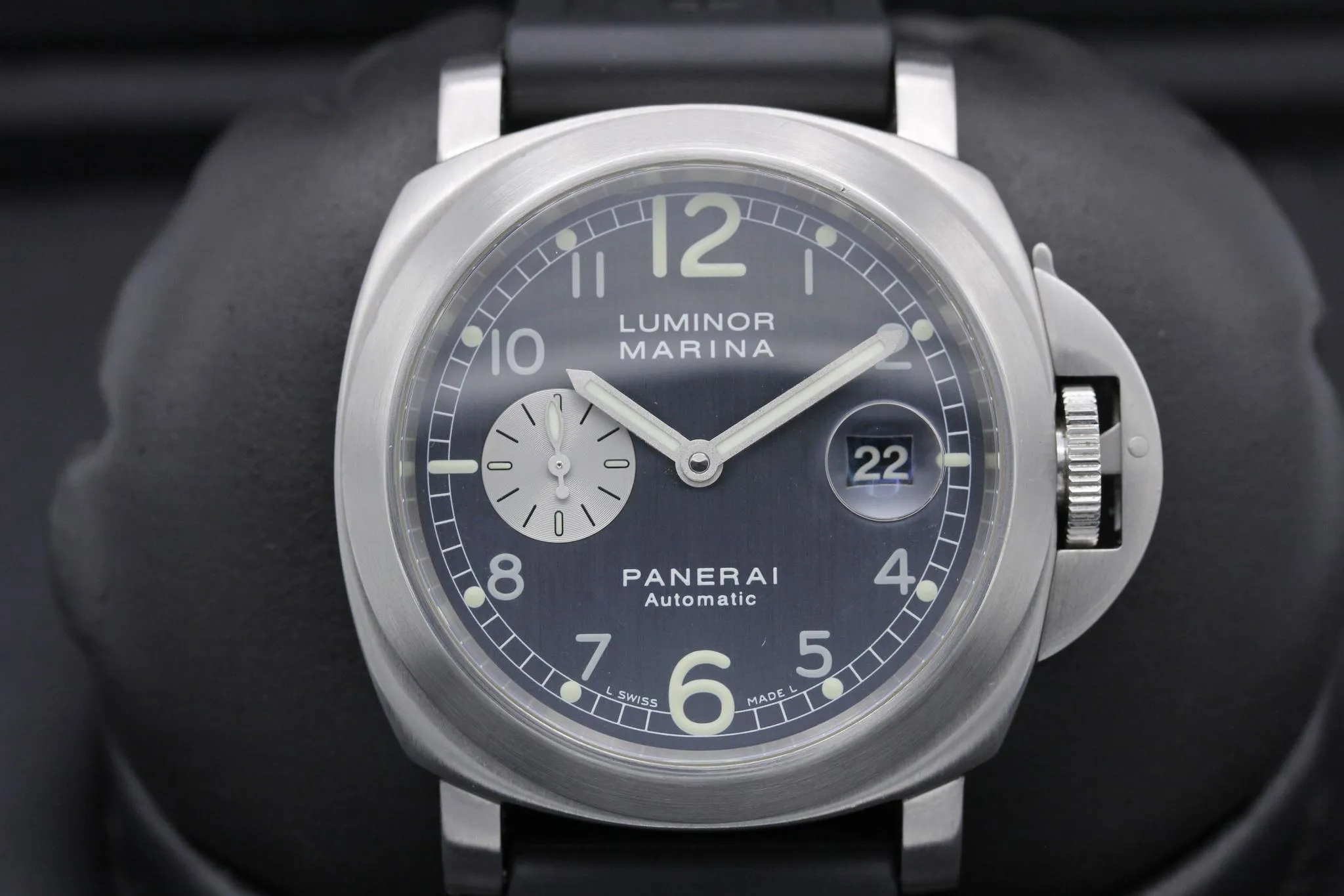 Panerai Luminor PAM 00086 44mm Stainless steel Blue