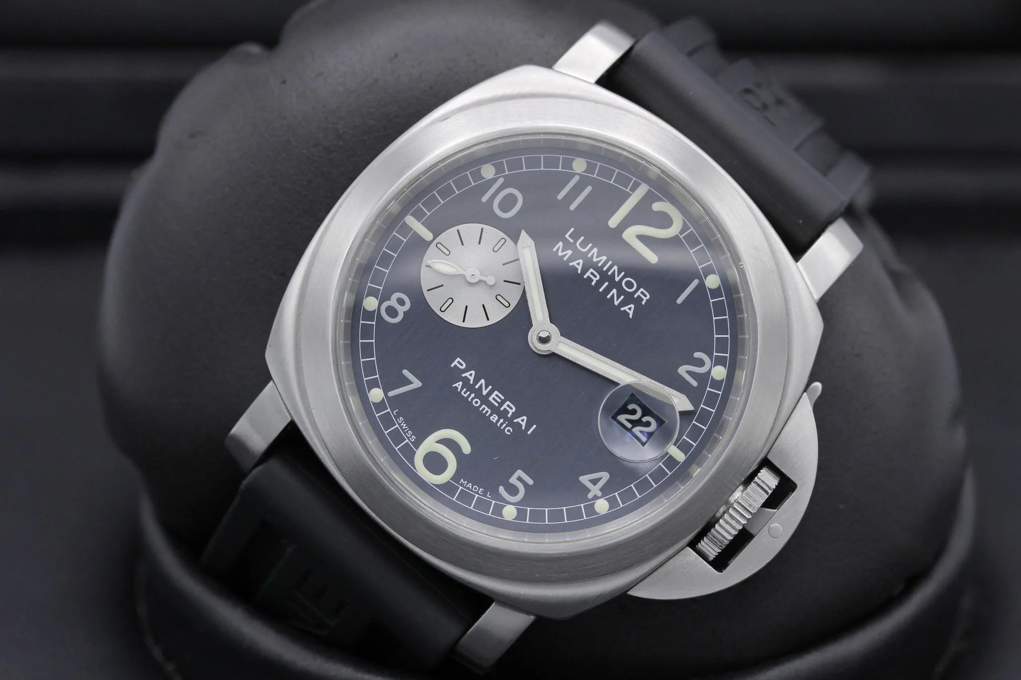 Panerai Luminor PAM 00086 44mm Stainless steel Blue 4