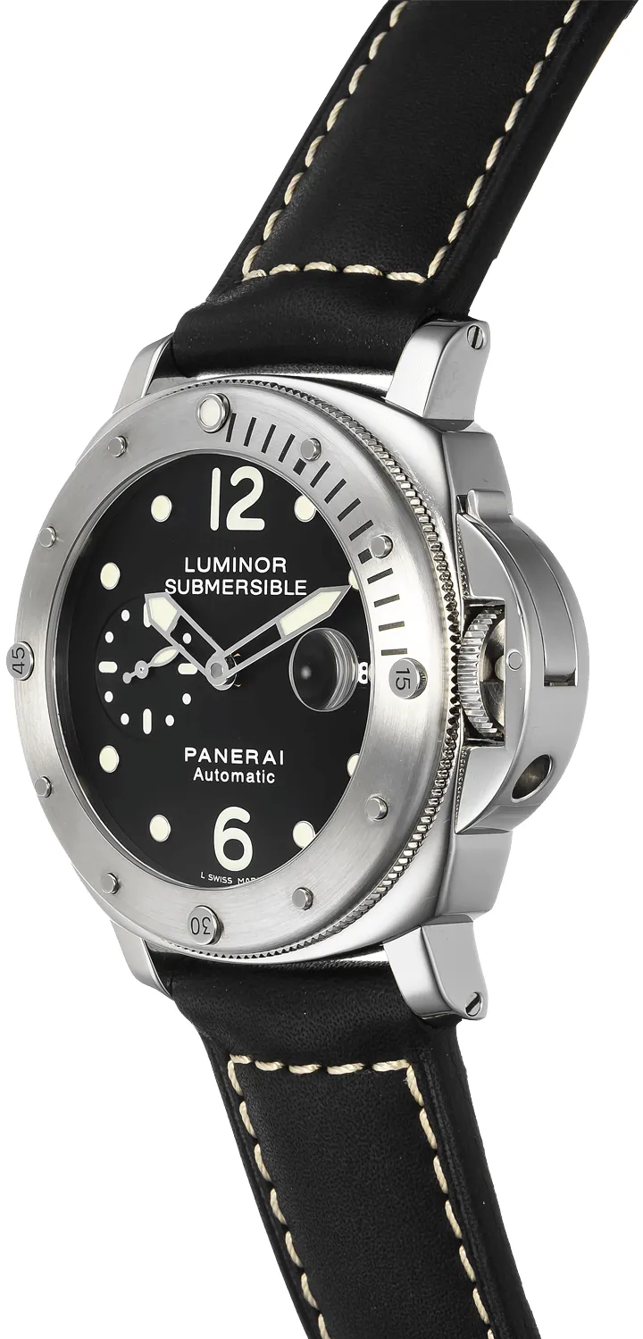 Panerai Submersible PAM 00024 44mm Stainless steel Black 1