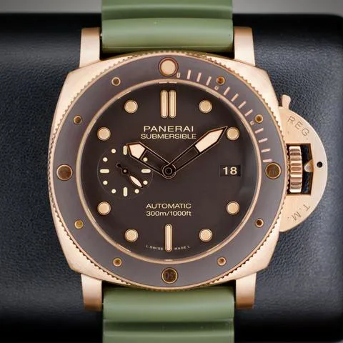 Panerai Submersible PAM 00968 47mm Bronze Brown 1