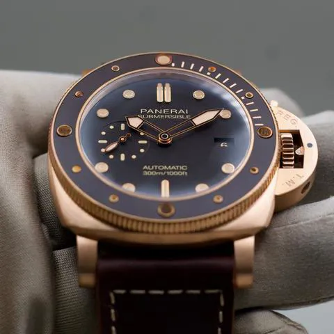 Panerai Submersible PAM 00968 47mm Bronze Brown 3